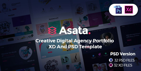 Asata - Creative - ThemeForest 23698049