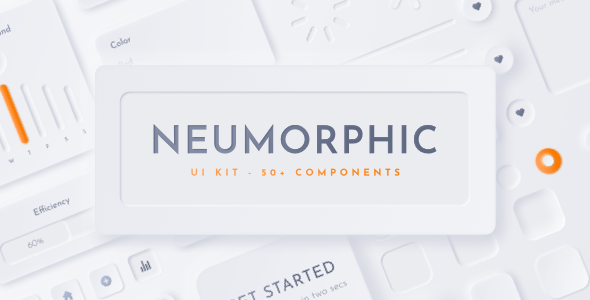 Neumorphic UI Kit - ThemeForest 25791839