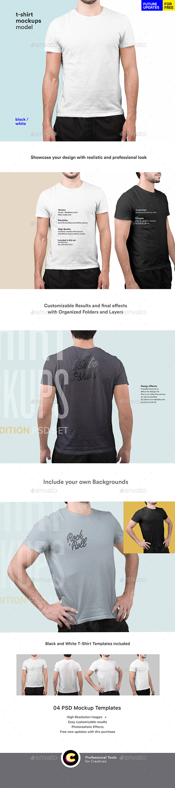 Download T Shirt Mockups By Itscroma Graphicriver