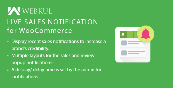 WooCommerce Live Sales Notification