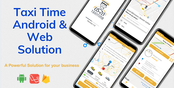 Taxi Time - Android Taxi Application Complete Solution