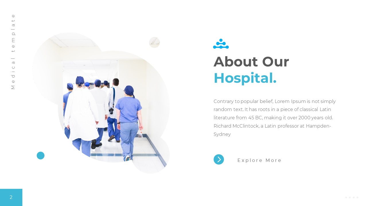 Medical - Hospital Service PowerPoint Template, Presentation Templates