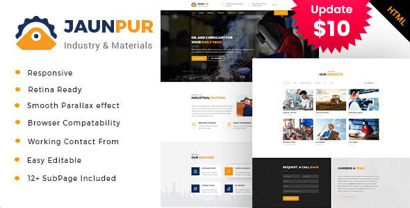 Jaunpur - Industrial - ThemeForest 20946123