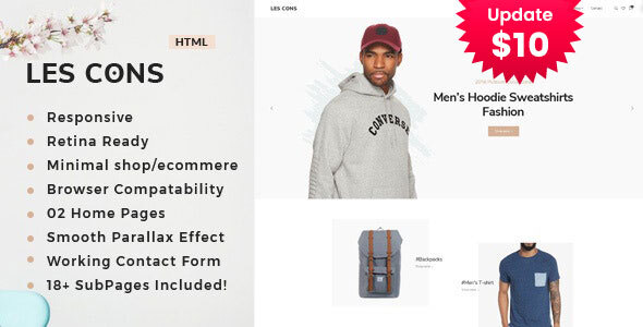 Lescons - Minimal - ThemeForest 22585369