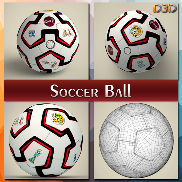 Soccer Ball - 3Docean 25797343