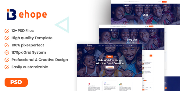 Behope - Charity - ThemeForest 25797344