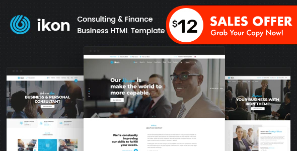 ikon - Consulting - ThemeForest 22411464