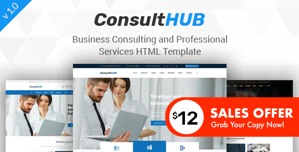 Consult HUB - ThemeForest 20519691