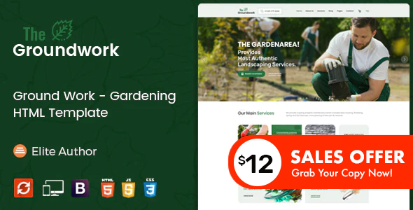 Ground Work - ThemeForest 22717355