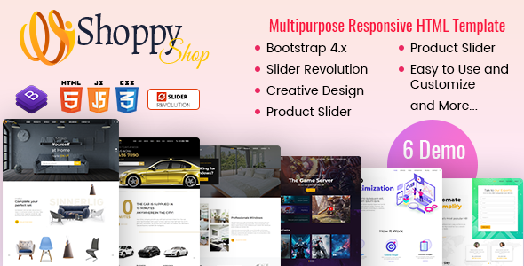 Shoppy - eCommerce - ThemeForest 25795803