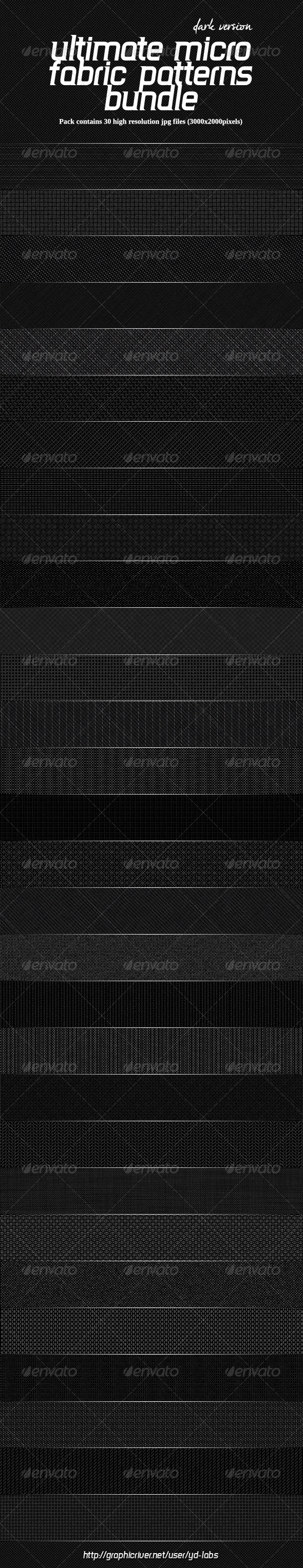 Ultimate Micro Fabric Patterns Bundle - Patterns Backgrounds