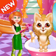 Crazy Cat Hair Salon Game For Kids Ready For Publish