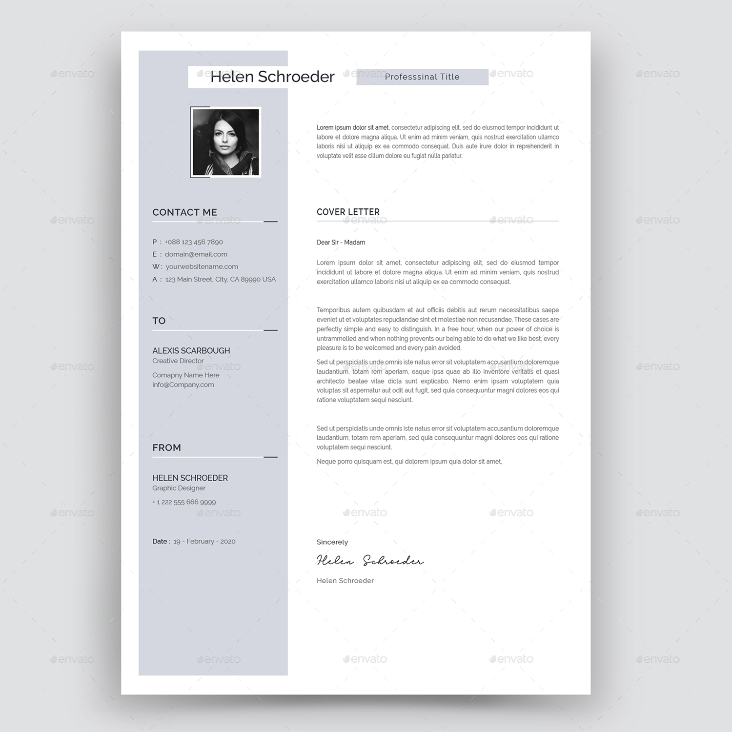 free creative downloadable resume templates