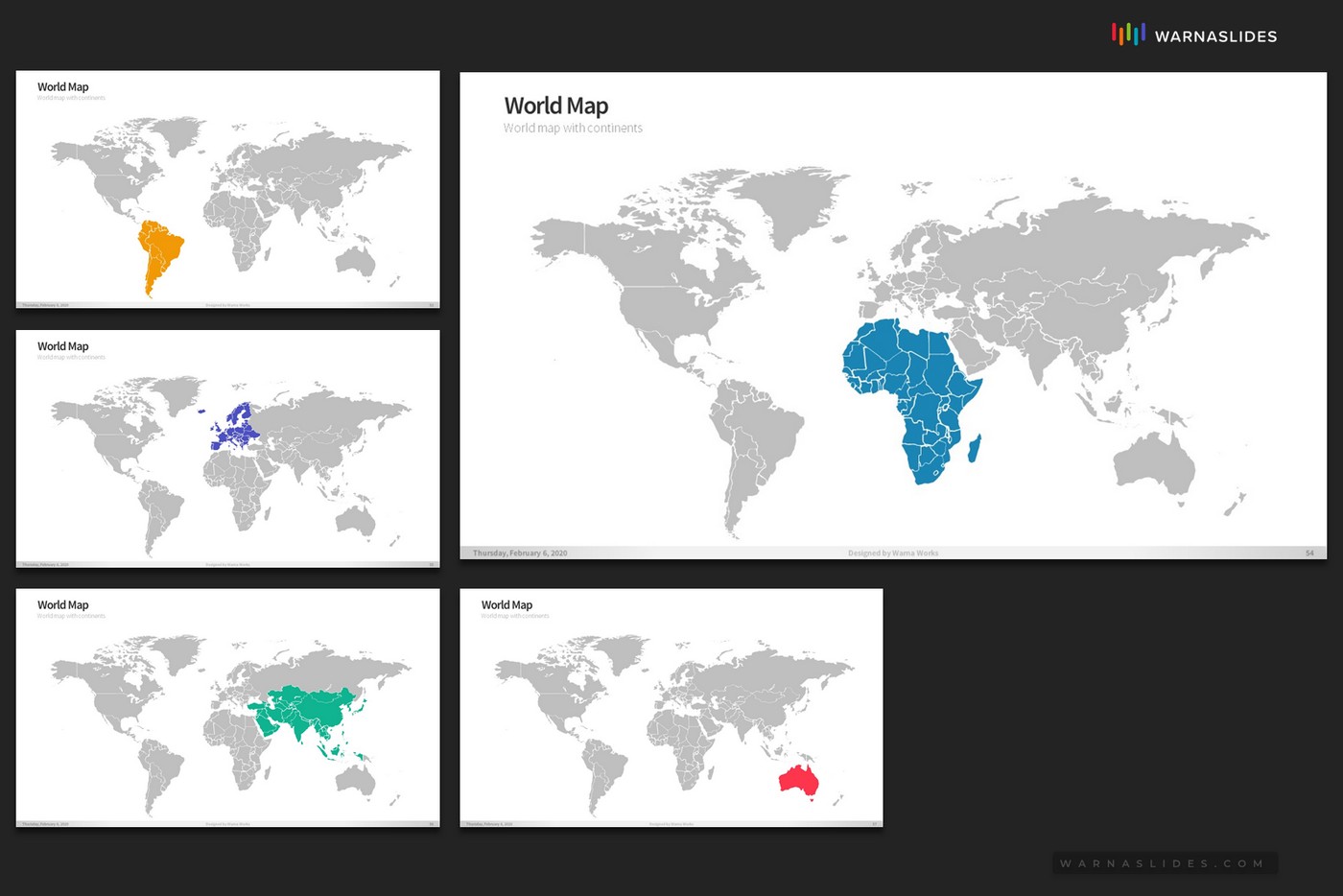 World Map Data PowerPoint Template, Presentation Templates | GraphicRiver