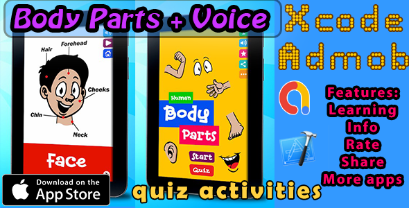 Learning Human Body Parts + Voice  iOS11 and Swift 3