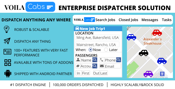 Voila Dispatch Engine - An Enterprise Dispatcher Solution