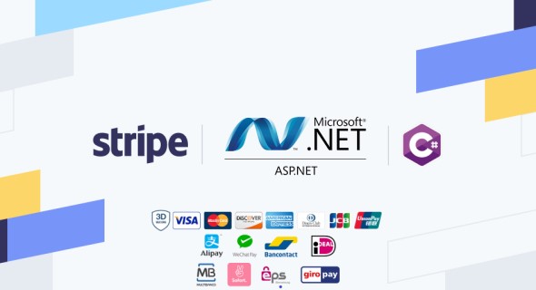 Stripe Checkout in the ASP.NET custom Web Forms application built with C# and JavaScript