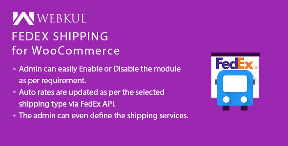 FedEx Shipping For WooCommerce