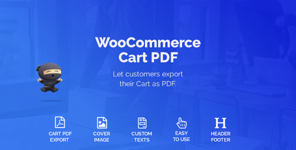 WooCommerce Cart PDF