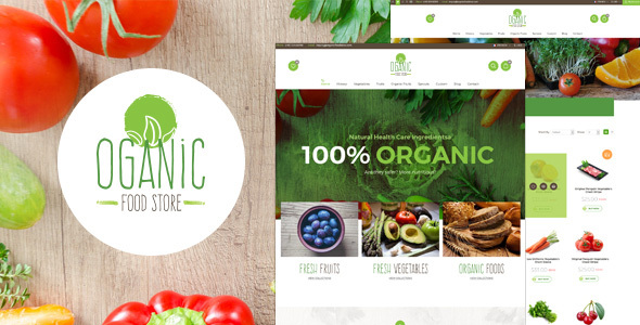 Organic Food Store - ThemeForest 22652669