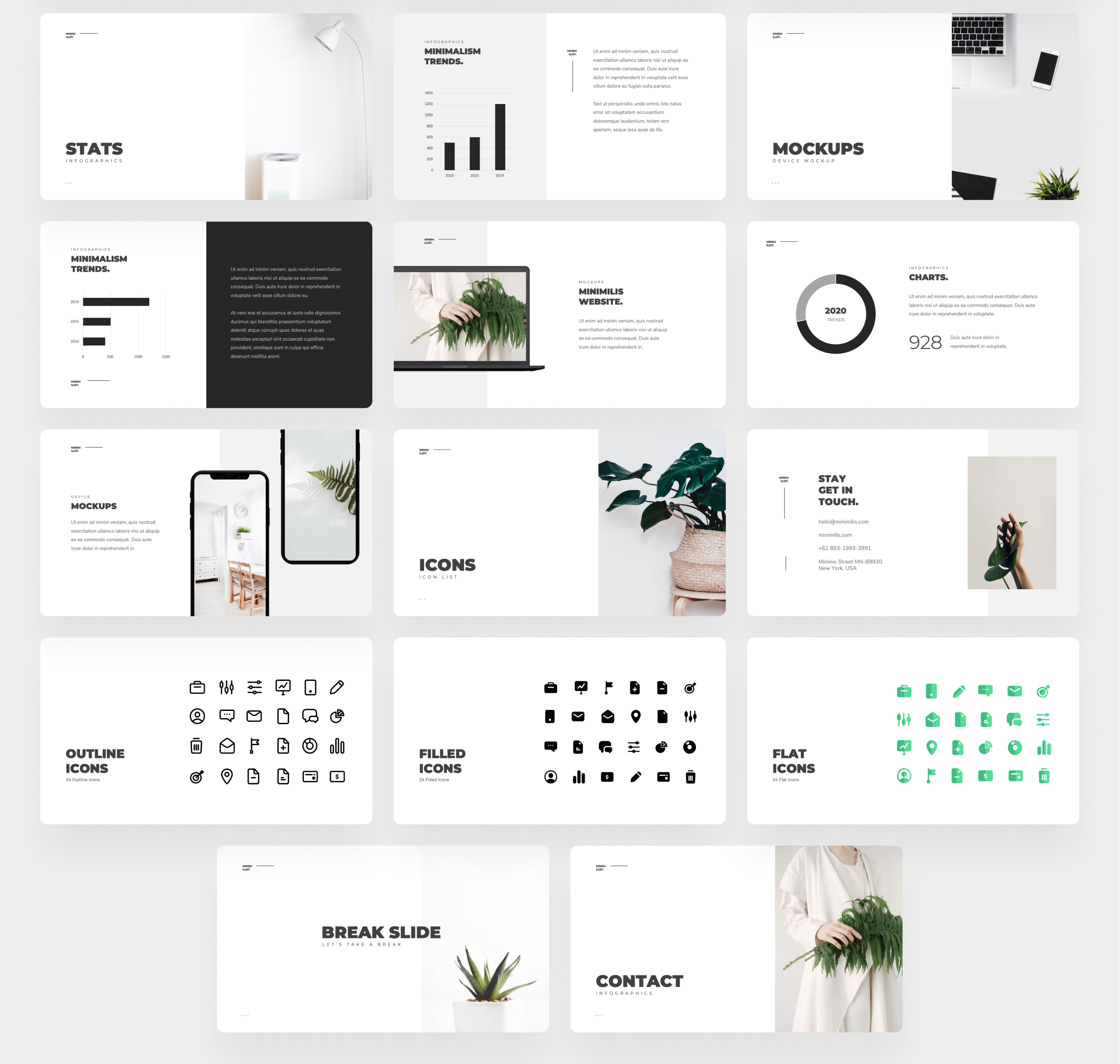 Business PowerPoint Presentation Bundle Vol. 1, Presentation Templates