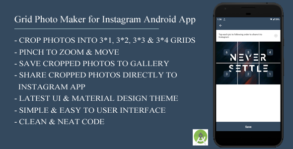 Grid Photo Maker for Instagram Android App