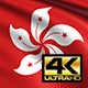 Hong Kong Flag 4K - VideoHive Item for Sale