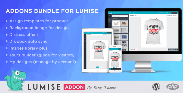 Addons Bundle for Lumise Product Designer