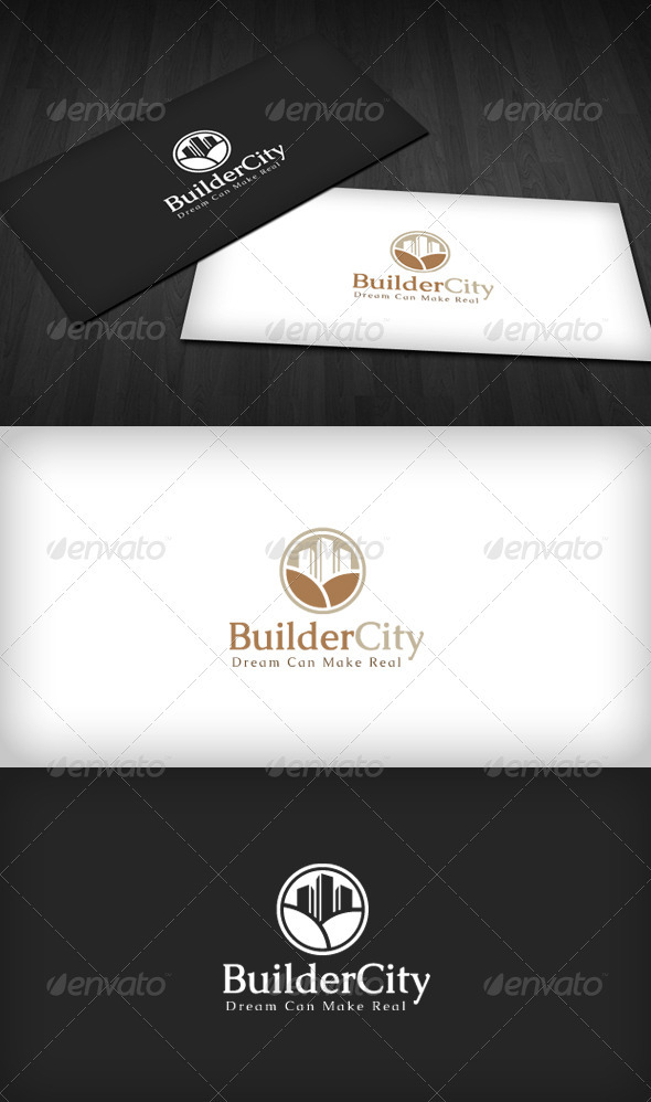 Builder City Logo - Buildings Logo Templates