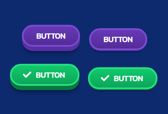 3D Buttons - Pure CSS by BBM-WebDesignStudio | CodeCanyon