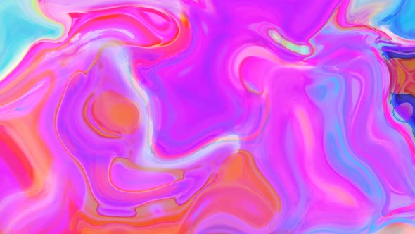 abstract colorful Smooth Liquid Waves