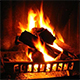 Crackling Wood Fire