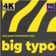 Big Bold Typography - VideoHive Item for Sale