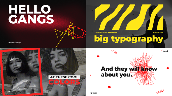 Big Bold Typography