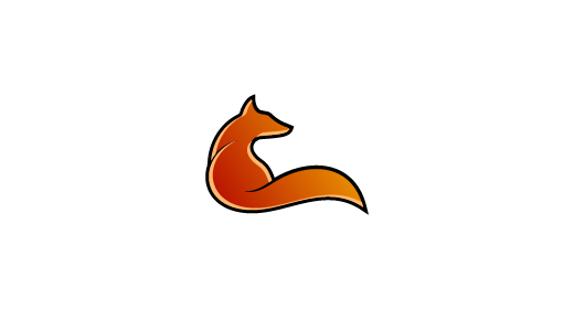 fox vector for business design concepts