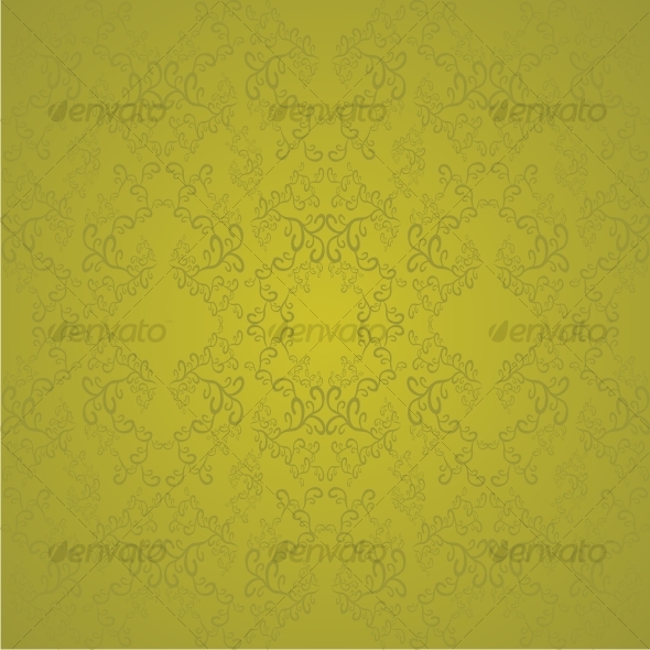 Swirl golden pattern - Backgrounds Decorative