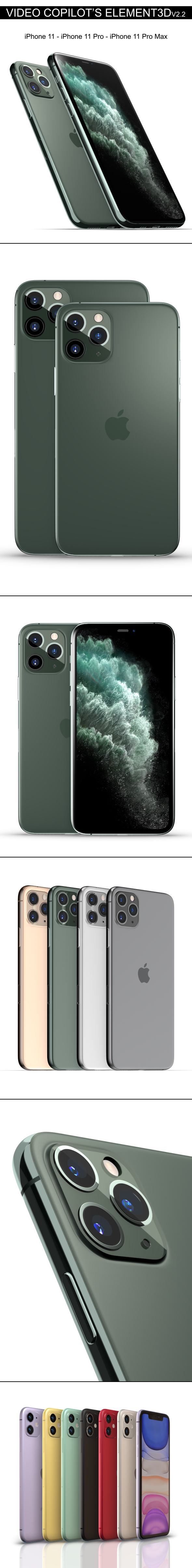 Element3D - iPhone - 3Docean 23797446