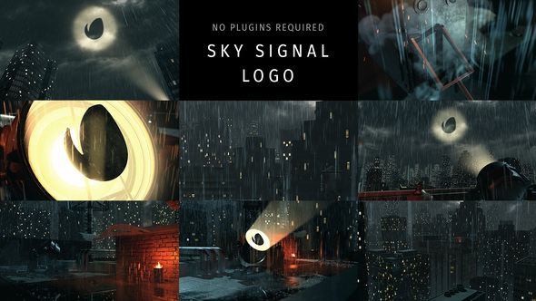 Sky Signal Logo - VideoHive 25848662