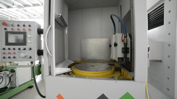 Contemporary Cylindrical Grinding Machine.