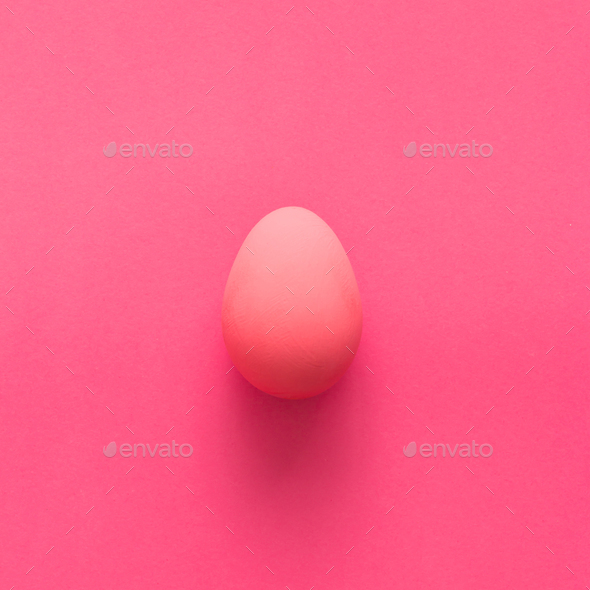 Pink egg Stock Photo by zamurovic PhotoDune