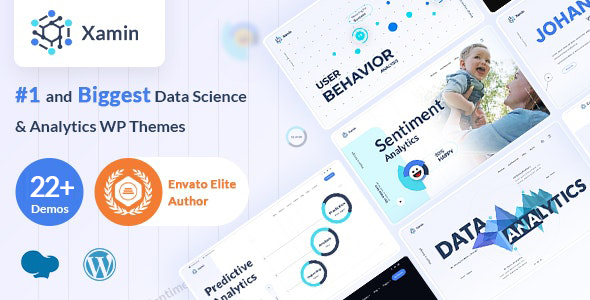 Xamin – Data Science & Analytics SaaS WordPress Theme