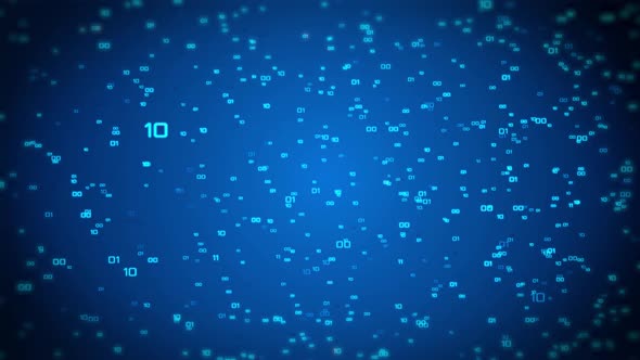 World map with digits 0 1 digit matrix binary code 