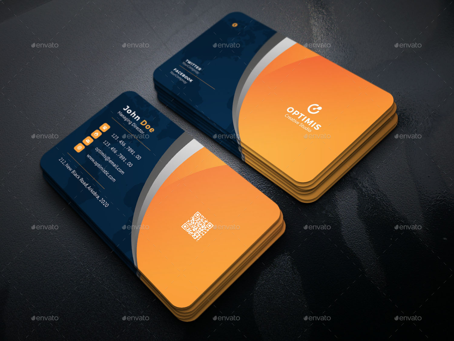 Creative Business Card, Print Templates | GraphicRiver