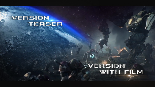 Space Trailer Titles - VideoHive 23906831