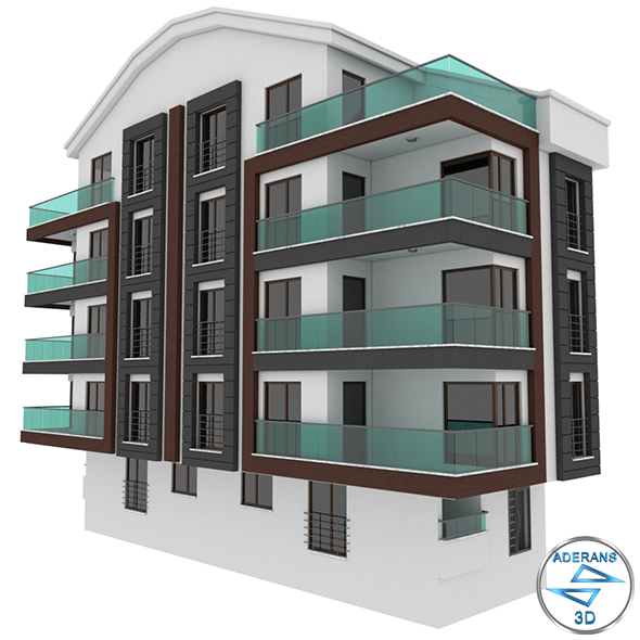 Simple Building Model - 3Docean 25873010