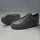 Nike Air Force 1 low black 3D model - 3DOcean Item for Sale