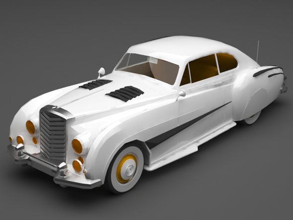 Bentley Continental lowpoly - 3Docean 25888532