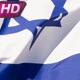 Israel Flag Lit By The Sun - VideoHive Item for Sale