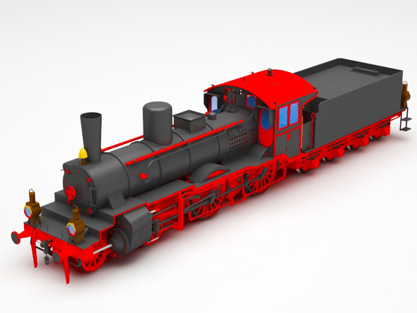 locomotive - 3Docean 25888612