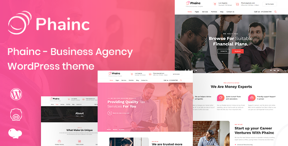 Phainc - Business Agency WordPress Theme